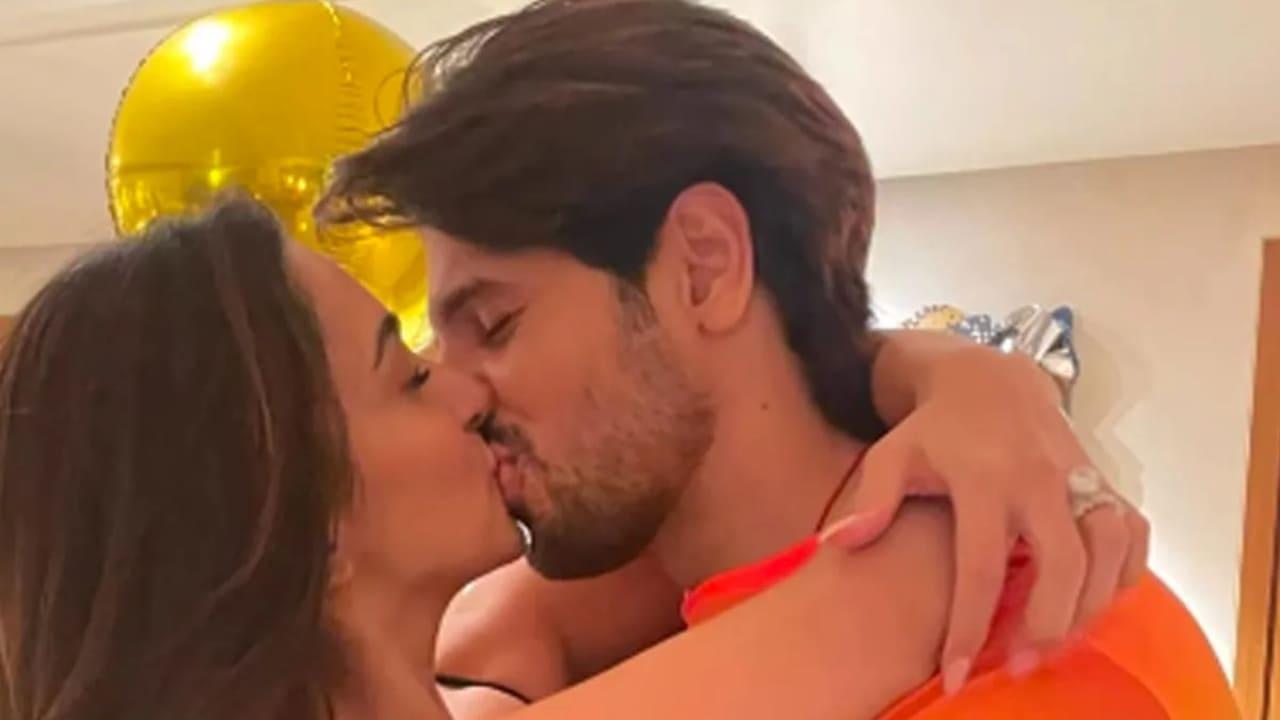 Kiara Advani`s Birthday Wish For Husband Sidharth Malhotra Is Sealed With A Lovely Kiss