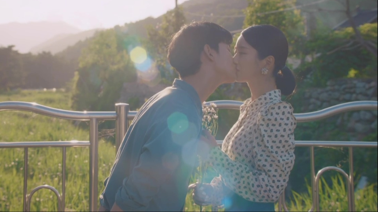 5. The Waterfall Kiss from "It`s Okay to Not Be Okay" (2020)