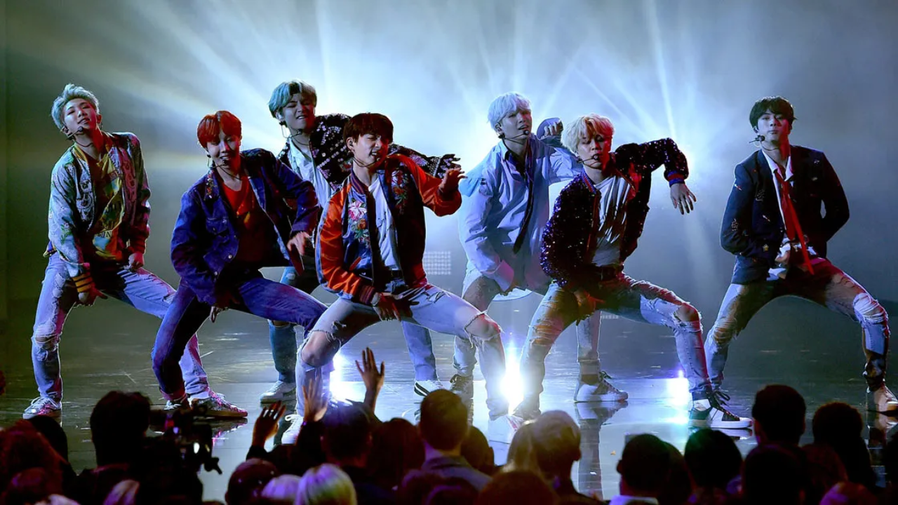 BTS at American Music Awards 2017
