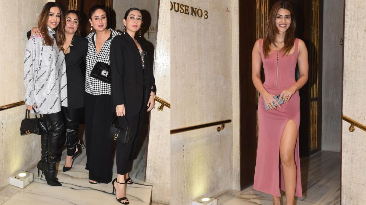 Manish Malhotra’s Birthday Bash: From Kareena To Kriti, And Others Spotted In Their Gorgeous Best!