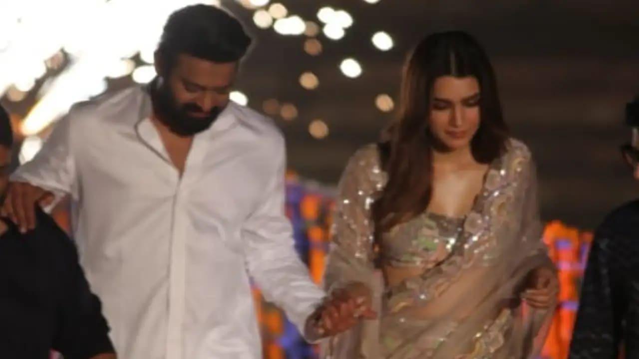 WAIT! Are Adipurush Stars Prabhas And Kriti Sanon Engaged? Here`s What We Know