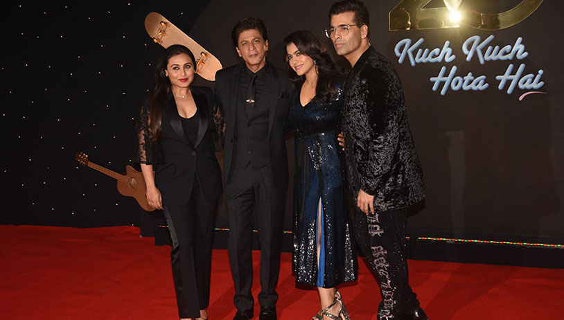 Shah Rukh Khan, Rani Mukherjee, Kajol celebrate 20 years of Kuch Kuch Hota Hai