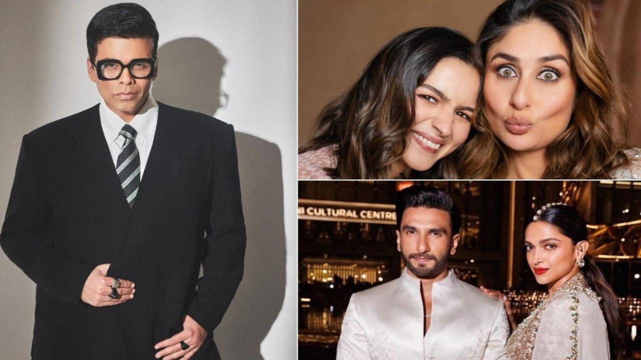 Koffee With Karan 8 Guest List: Ranveer -Deepika, Kareena-Alia, Rohit-Ajay, Here`s Who Will Grace The Couch