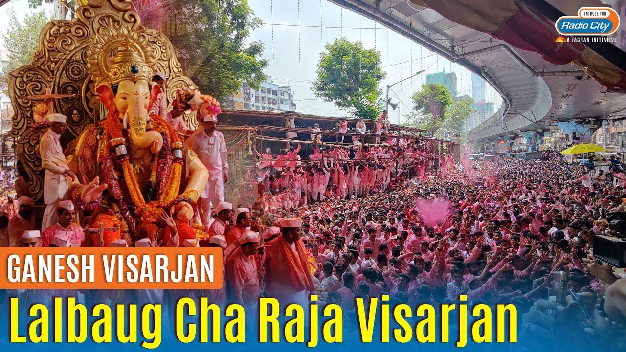 Lalbaugcha Raja 2023 Visarjan Ganesh Chaturthi 2023 Ganpati Visarjan