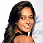 Love playing the guitar: Lisa Haydon