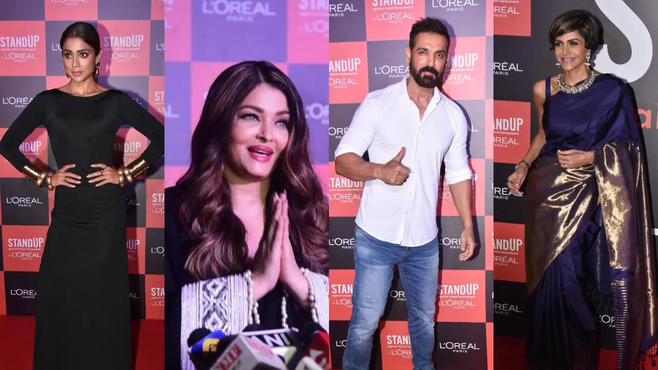 Aishwarya Rai Bachchan, John Abraham and others shine at L`Oréal event Aishwarya Rai Bachchan, John Abraham and others shine at L`Oréal event