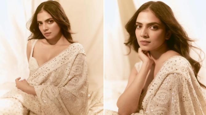 5 Saree Inspiration To Take From Thangalaan Diva Malvika Mohanan