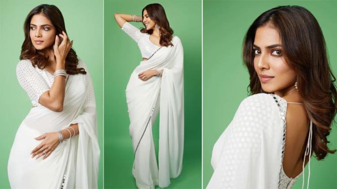 5 Saree Inspiration To Take From Thangalaan Diva Malvika Mohanan
