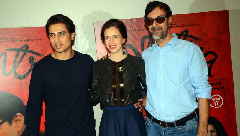 Mantra: Rajat, Kalki and Shiv snapped at Press Meet