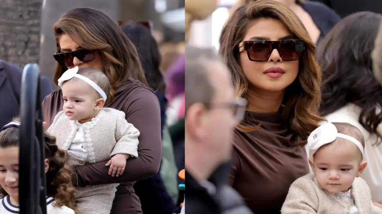 Priyanka Chopra FINALLY Reveals Her Daughter Malti Marie`s Face For The First Time; PIcs Inside