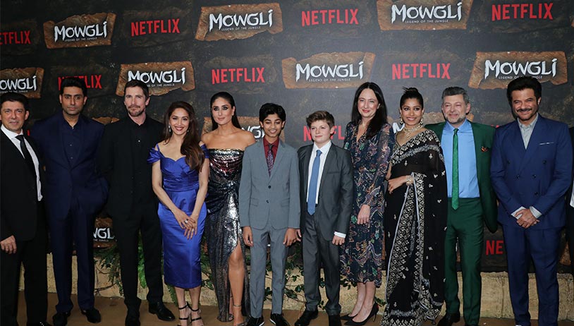 The Screening of Netflixs Mowgli sees Hollywood brush shoulders with Bollywood
