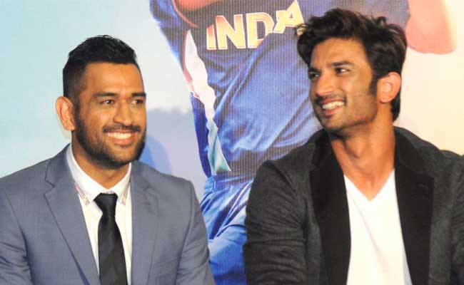 MS Dhoni and Sushant Singh Rajput