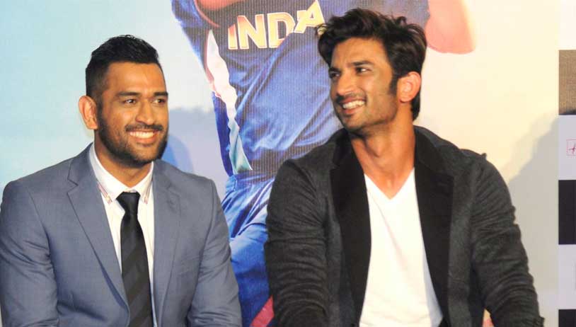 MS Dhoni The Untold Story: MS Dhoni and Sushant Singh Rajput launch trailer in Mumbai