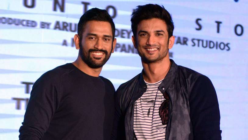 MS Dhoni The Untold Story: Captain Cool Dhoni and Sushant Singh Rajput snapped