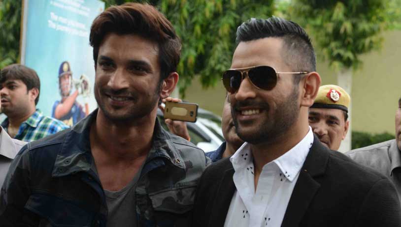 MS Dhoni The Untold Story: MS Dhoni and Sushant Singh Rajput launch trailer in Delhi