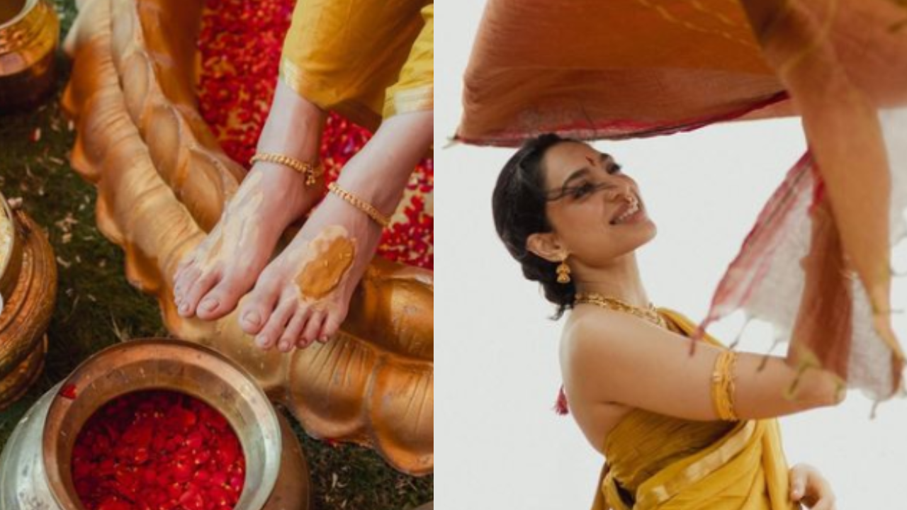 Here is all the stunning prewedding pictures from Shobhita Dhulipala and Naga Chaitanya`s pre-wedding