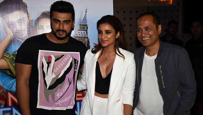 Arjun Kapoor and Parineeti Chopra snapped at Namaste England Wrap Up Party