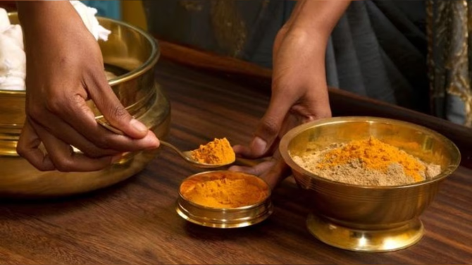 1. Abhyanga Snan (Sacred Bath)