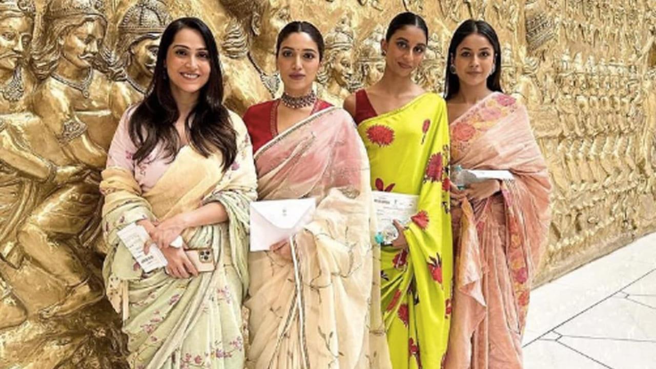 Bhumi Pednekar, Shehnaaz Gill Praise The Women`s Reservation Bill As They Visit The New Parliament