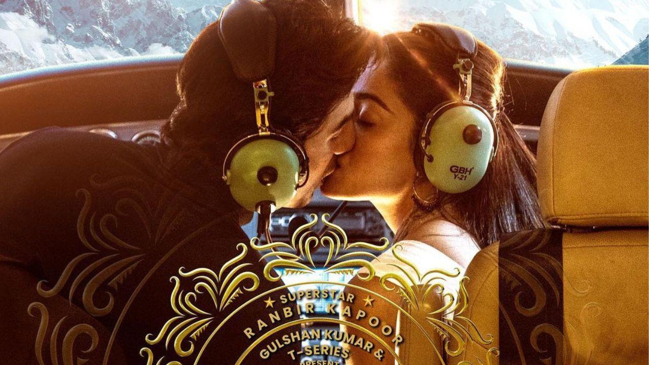 Ranbir Kapoor and Rashmika Mandanna Share a Kiss in New Animal Poster