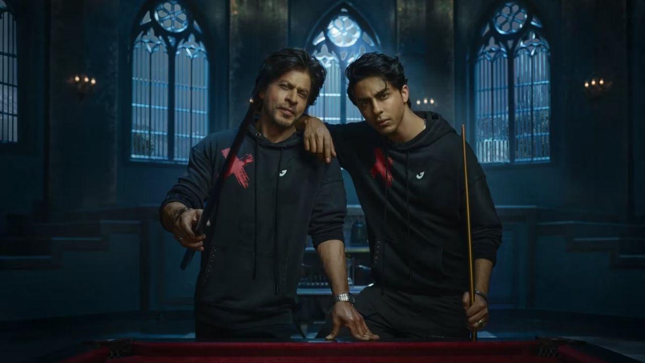 Shah Rukh Khan Shoots for Aryan Khan`s Web-Series