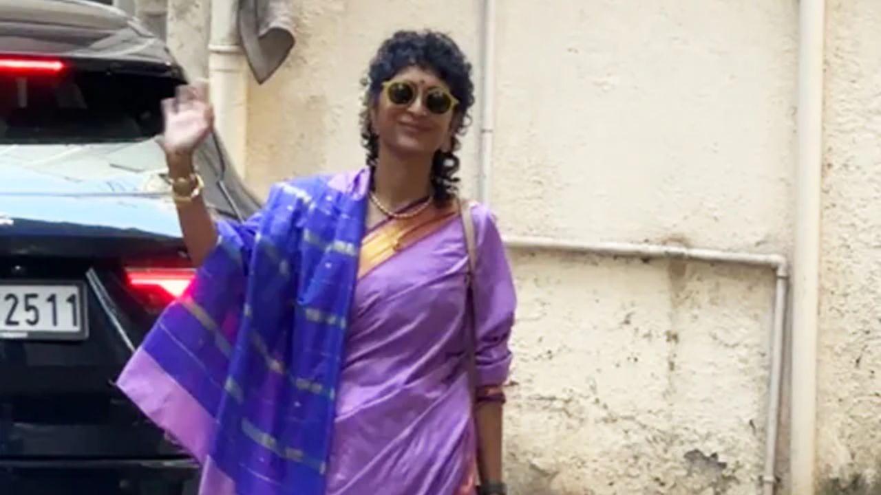 Aamir Khan`s Ex-wife Kiran Rao Attends His Daughter Ira`s Haldi