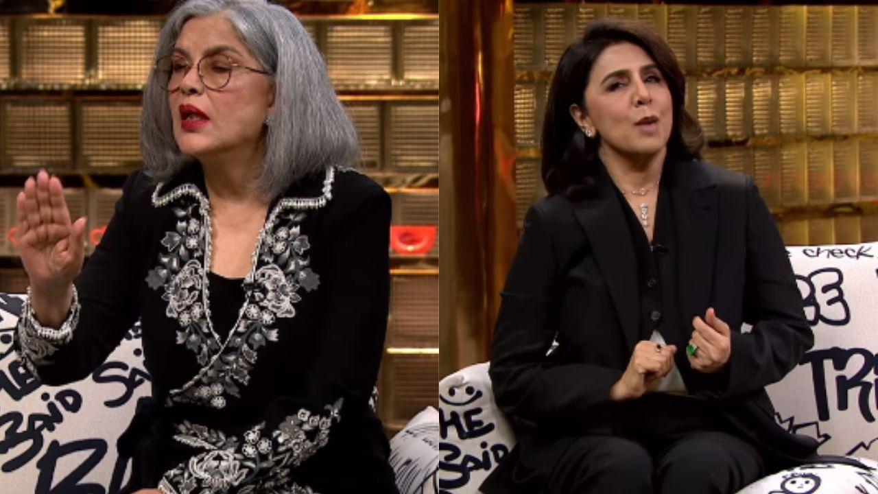 Koffee With Karan 8: Zeenat Aman and Neetu Kapoor Get Candid on Their Secret Lives