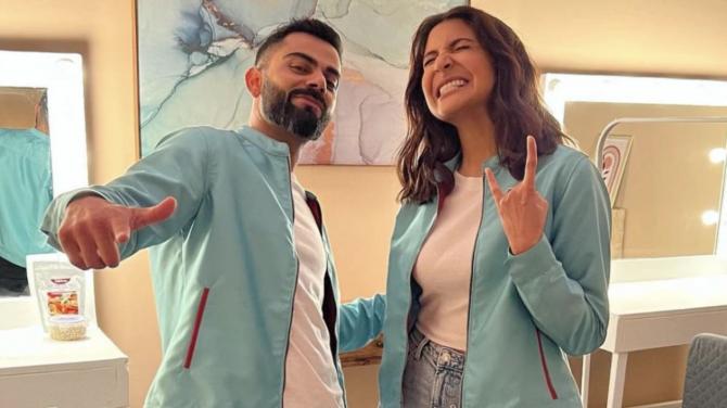 Looking absolutely adorable here in their light blue jackets.