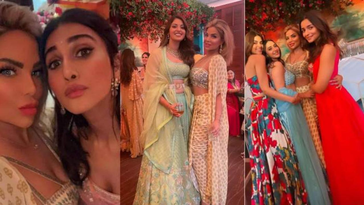 Have you heard? Alia Bhatt, Athiya Shetty made merry at Anushka Ranjan`s mehndi ceremony