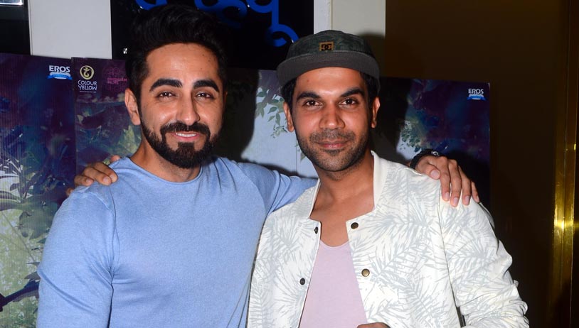 Newton: Ayushmann and Rajkummar bond at films screening