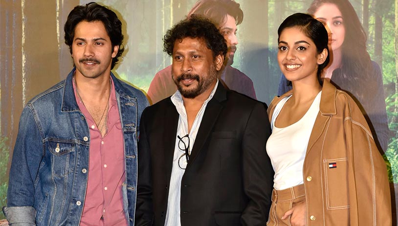 October: Varun Dhawan and Banita Sandhu snapped at trailer launch