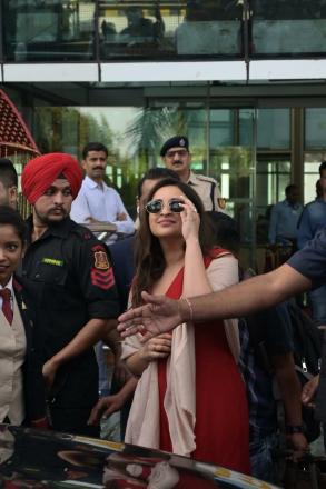 The couple is organising a lavish celebration of their union at the Leela Palace this weekend.