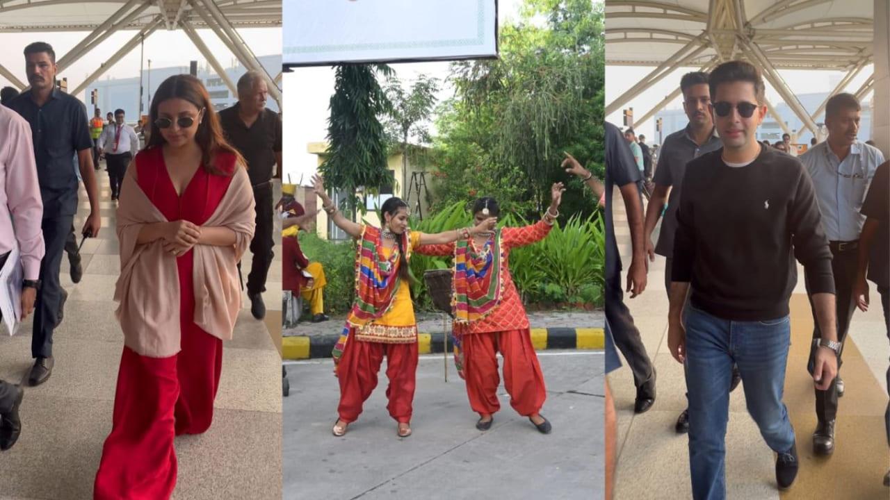 Parineeti Chopra And Raghav Chadha Arrive At Udaipur For Their Wedding, Watch Video