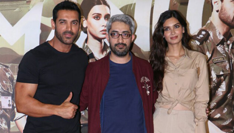 Parmanu: John Abraham and Diana Penty snapped at trailer launch