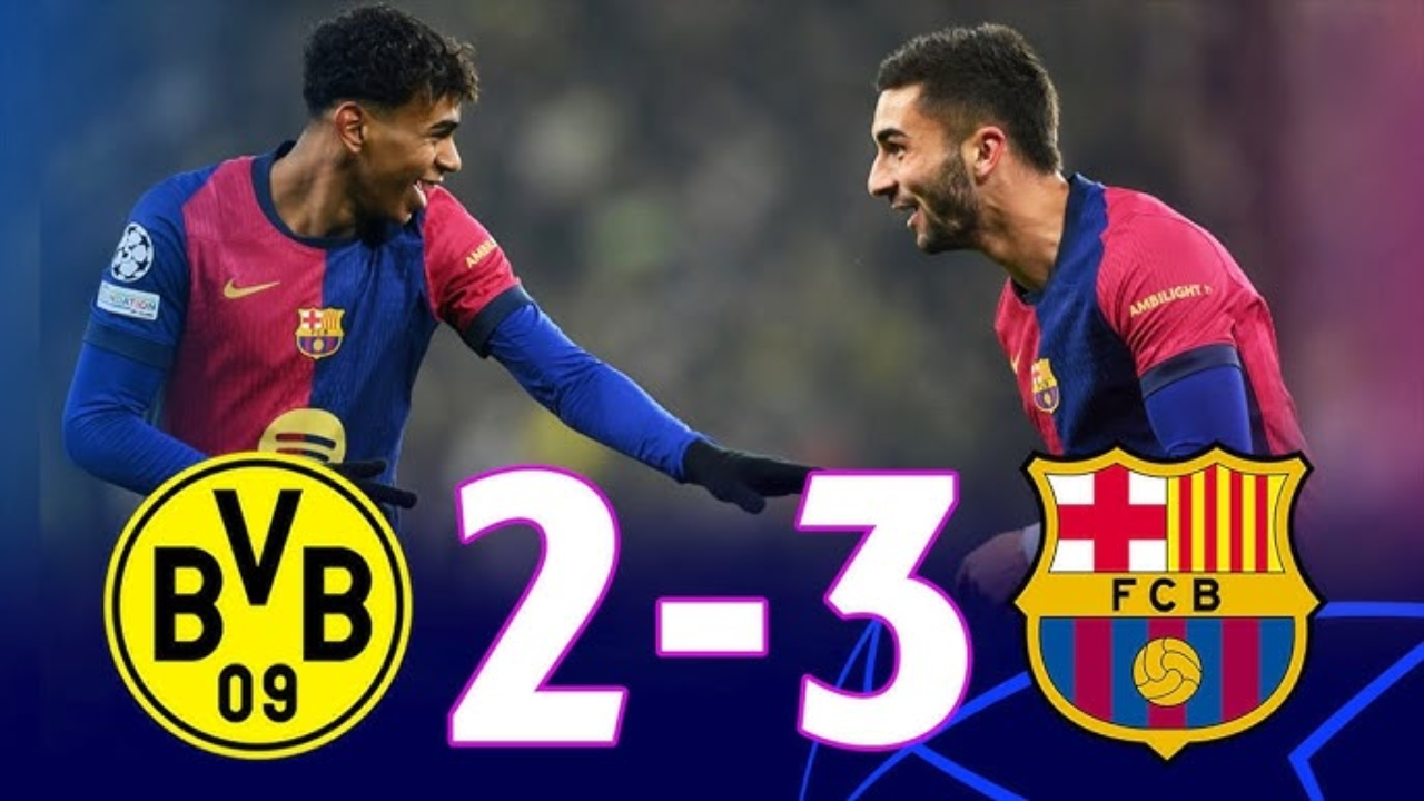 Barcelona`s Epic 3-2 Victory Over Dortmund: A Match to Remember