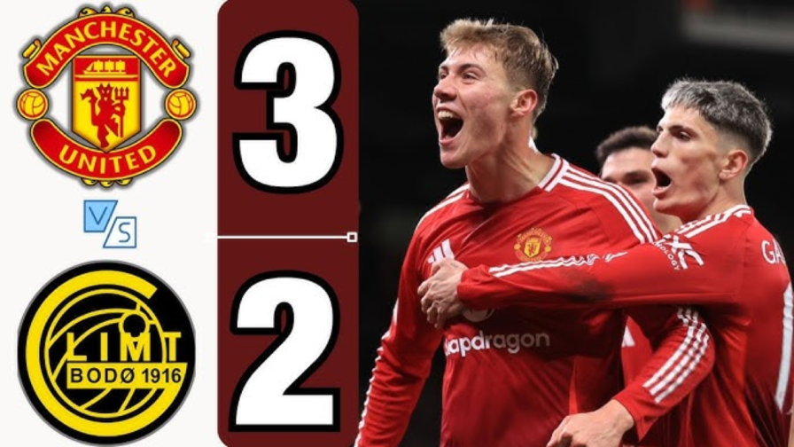 Manchester United Triumphs in a Thrilling 3-2 Battle Against Bodø/Glimt Manchester United Triumphs in a Thrilling 3-2 Battle Against Bodø/Glimt