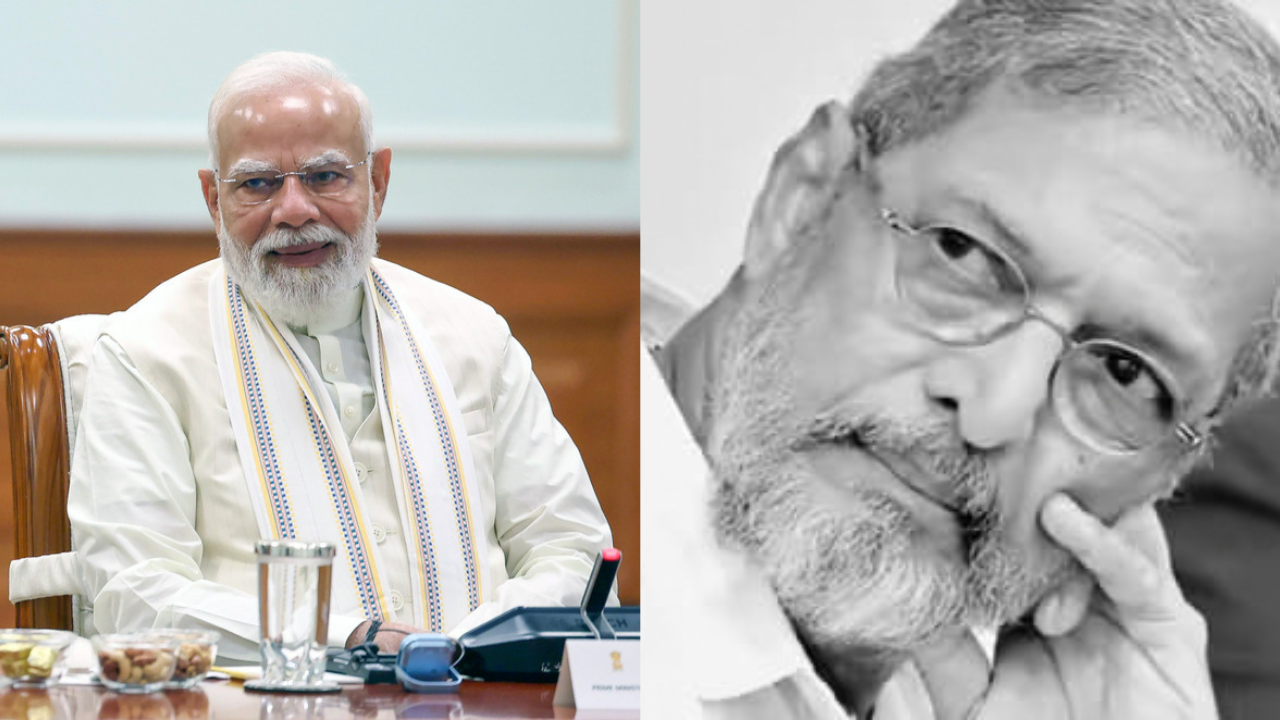 Honorable Prime Minister Narendra Modi speaks about the legend that Nana Patekar was and will always be!