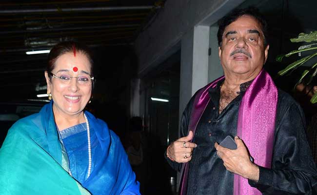 Shatrughan Sinha and poonam sinha