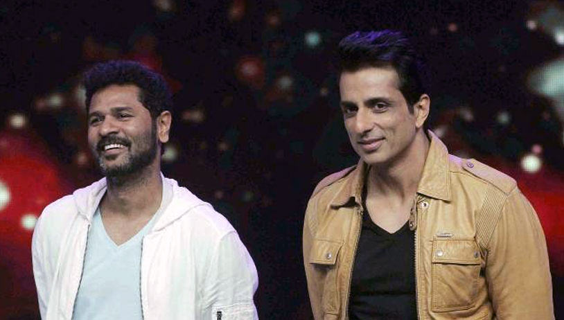 Snapped: Prabhudeva and Sonu Sood on Dance Plus