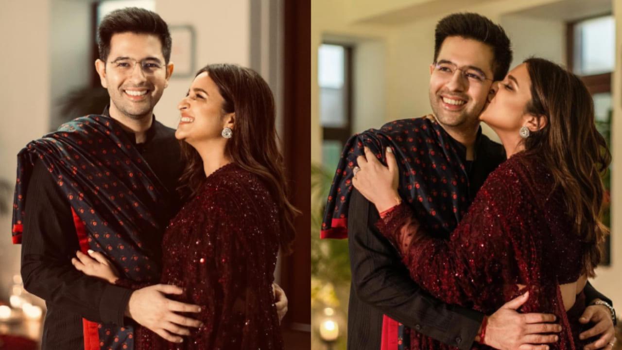 Parineeti Chopra And Raghav Chadha Have The Sweetest Valentine`s Day Celebration, Pics Inside