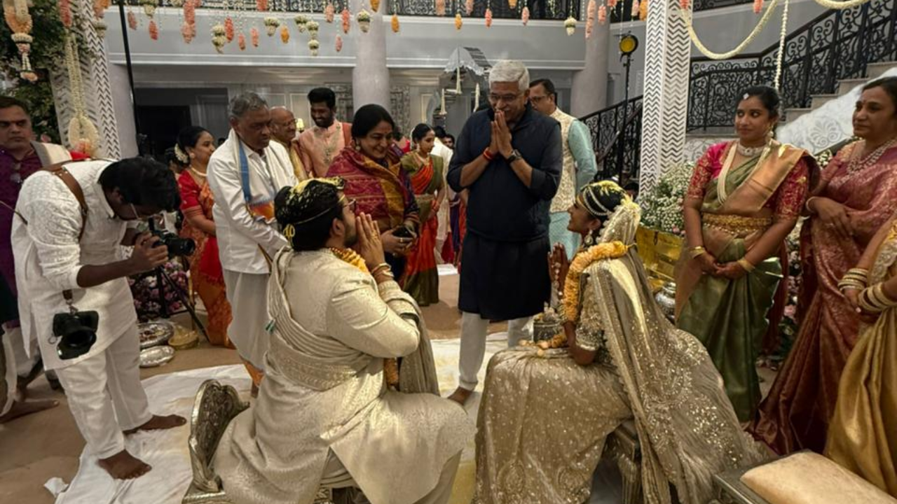 PV Sindhu Marries Venkata Datta Sai in Udaipur; First Pics Out