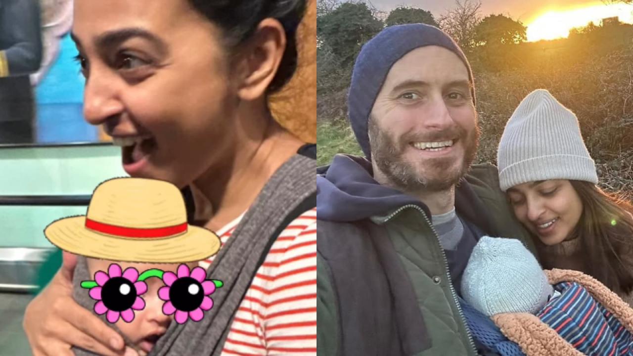 Radhika Apte Returns to Mumbai, Shares Adorable Glimpse of Baby Daughter