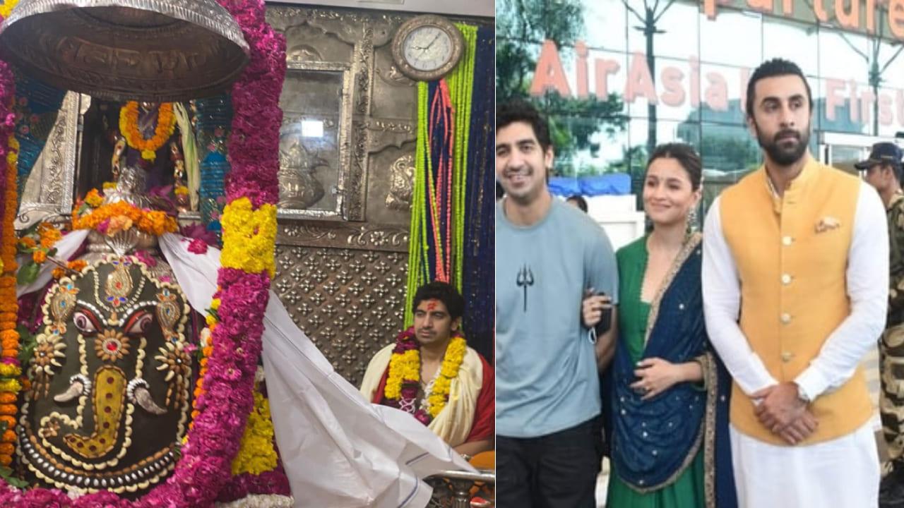 Ranbir Kapoor And Alia Bhatt Stopped By The Protestors To Enter In A Temple In Ujjain