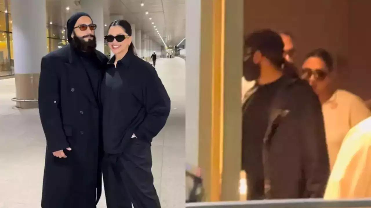 Ranveer Singh, Deepika Padukone`s Sweet Moment With Ranveer`s Dad Wins Hearts