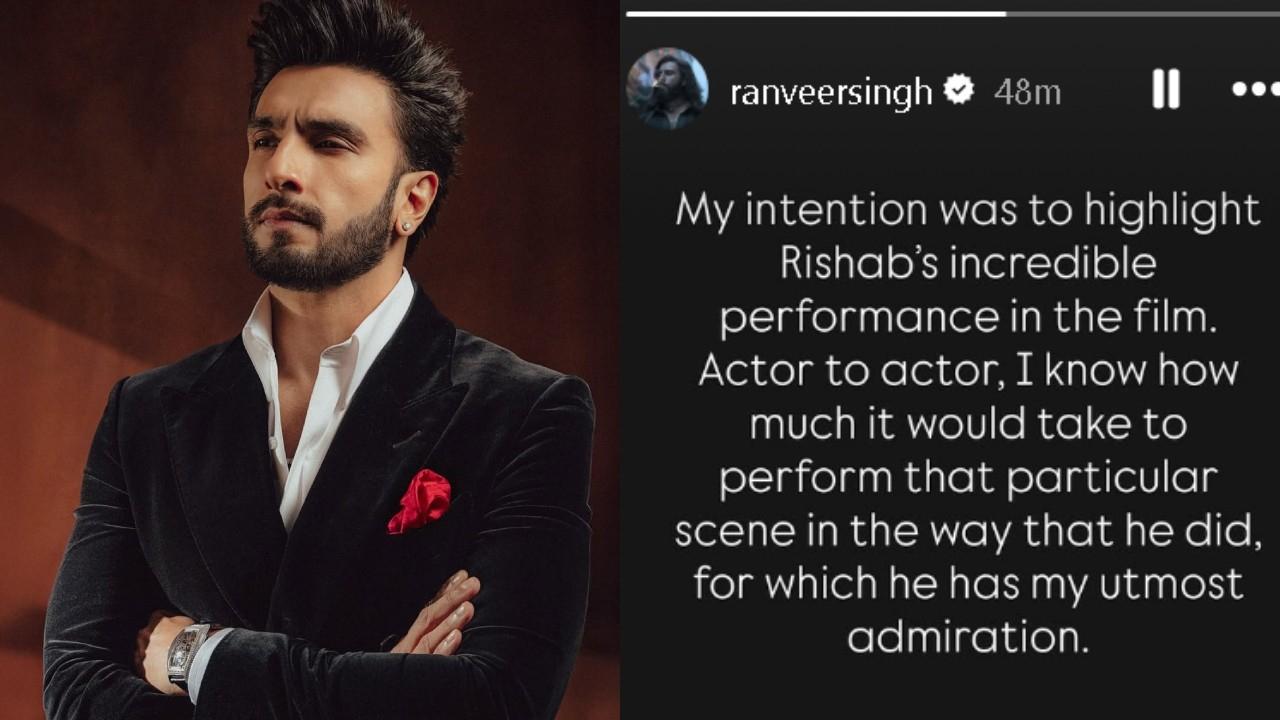 Ranveer Singh Issues Apology After Facing Backlash For Mimicking Kantara Scene