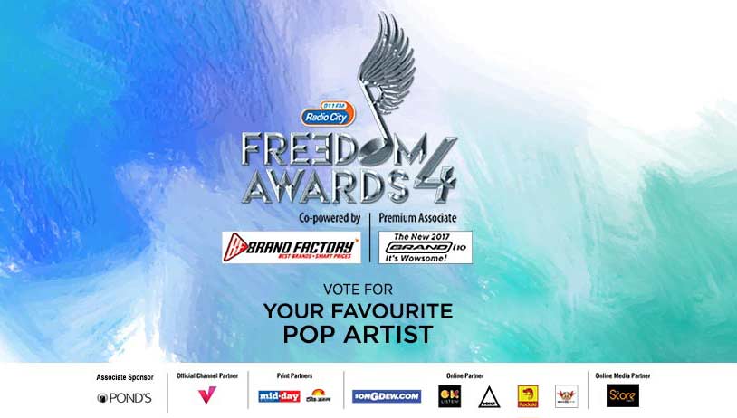 Best Pop Artist Nominees, Radio City Freedom Awards