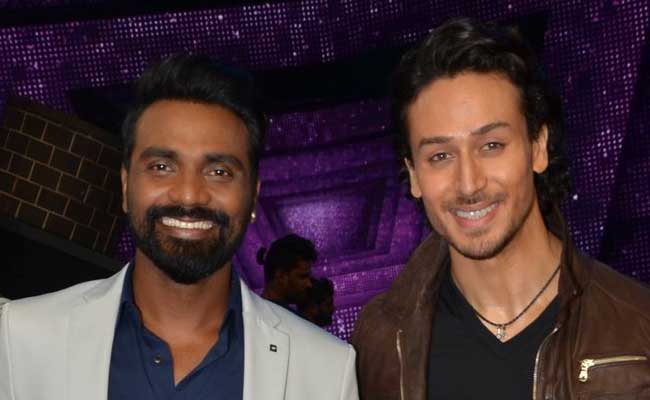 Remo DSouza and tiger shroff Remo DSouza and tiger shroff