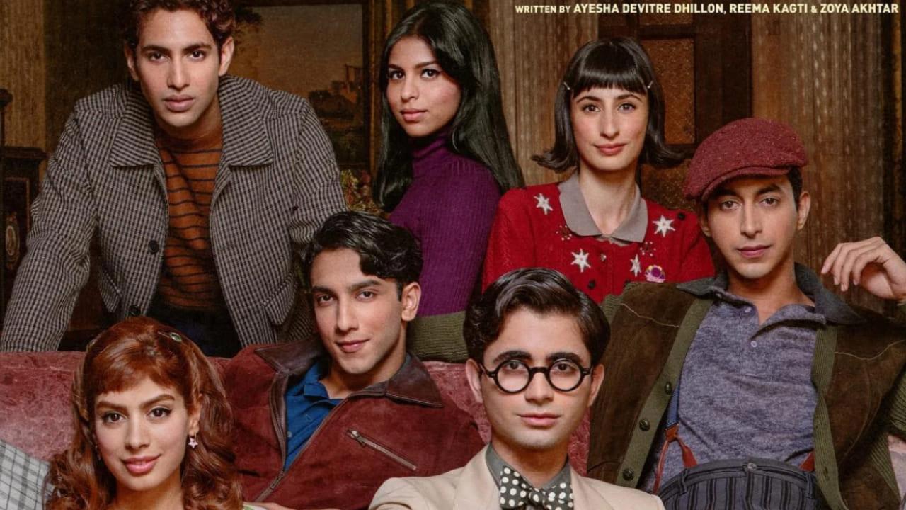 The Archies: Navya Nanda Reacts As Suhana, Agastya, Khushi Ooze Retro Vibes In New Poster