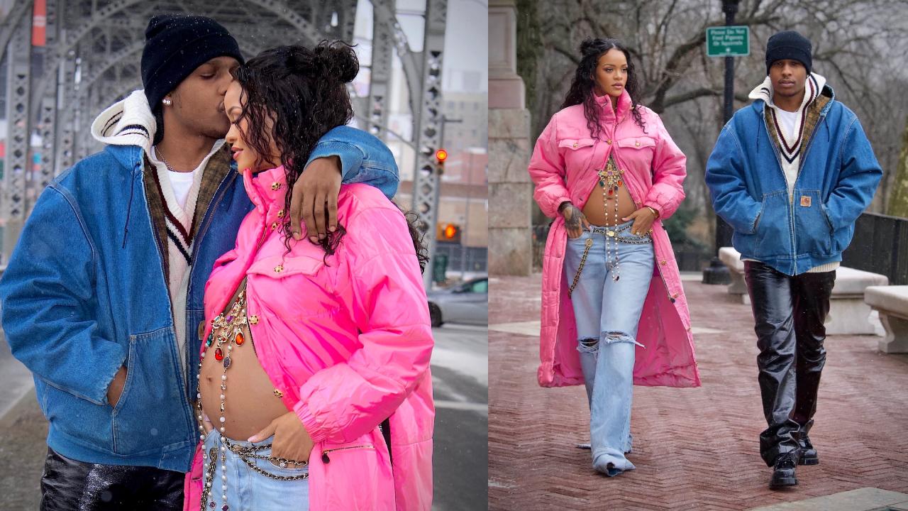 See photos: Rihanna is expecting a new born with boyfriend A$AP Rocky