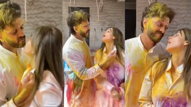 Riteish Deshmukh and Genelia
